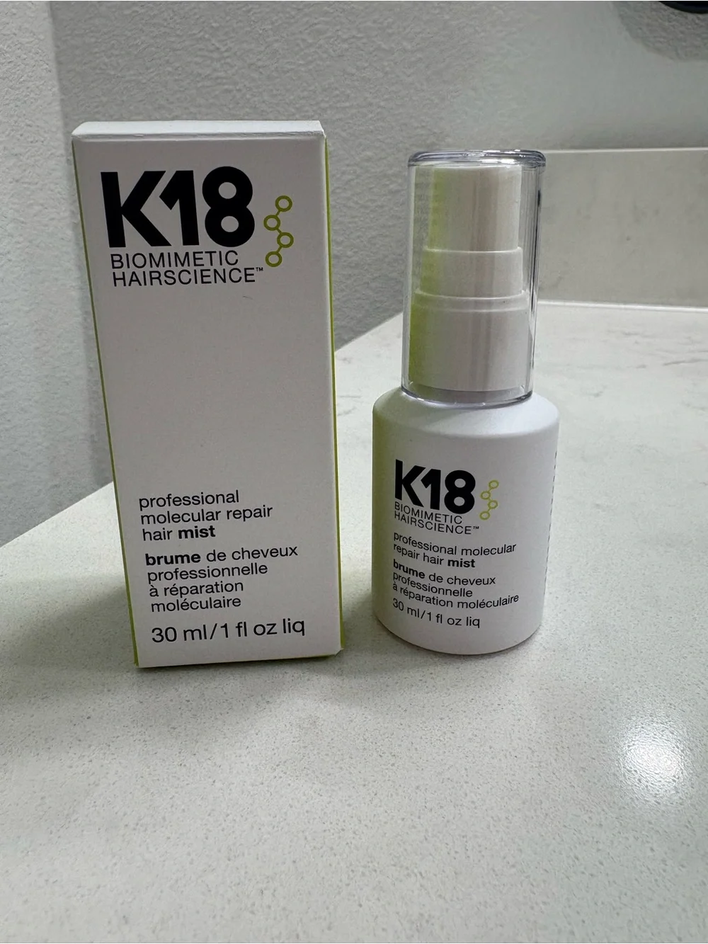 K18 Biomimetic Hairscience Professional Molecular Repair Hair Mist 30 ml 🆕